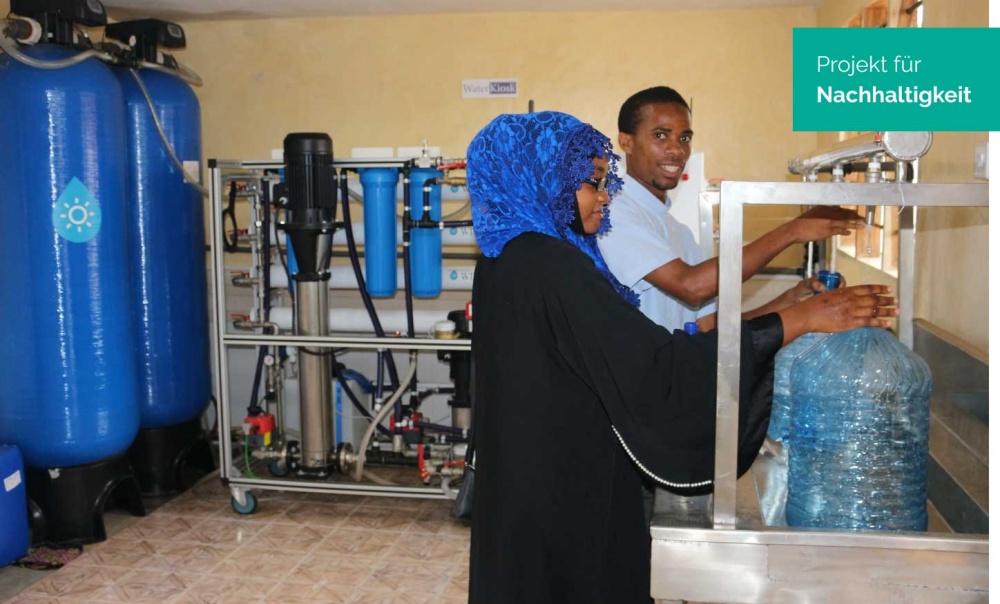 Projekt: Solarbetriebene Wasseraufbereitung in Kenia